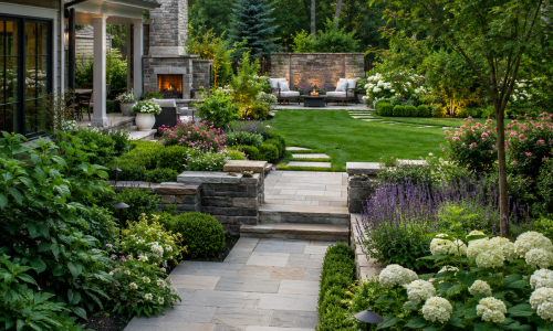 Garden design and landscaping
